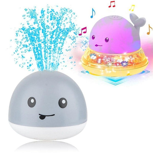 New Baby Bathroom Bath Electric Induction Whale Spray Small Toy - Diphoria