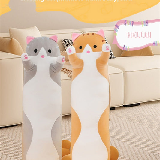 USB Hot Compress Long Leg Cat Heating Doll - Diphoria