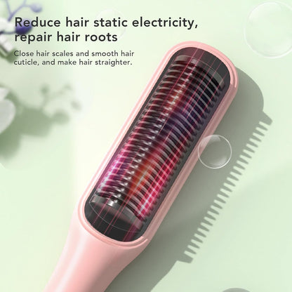 Straightening Comb Cross-border Exclusively For Hair Straightener Negative Ion  Splint Lazy Curling Iron