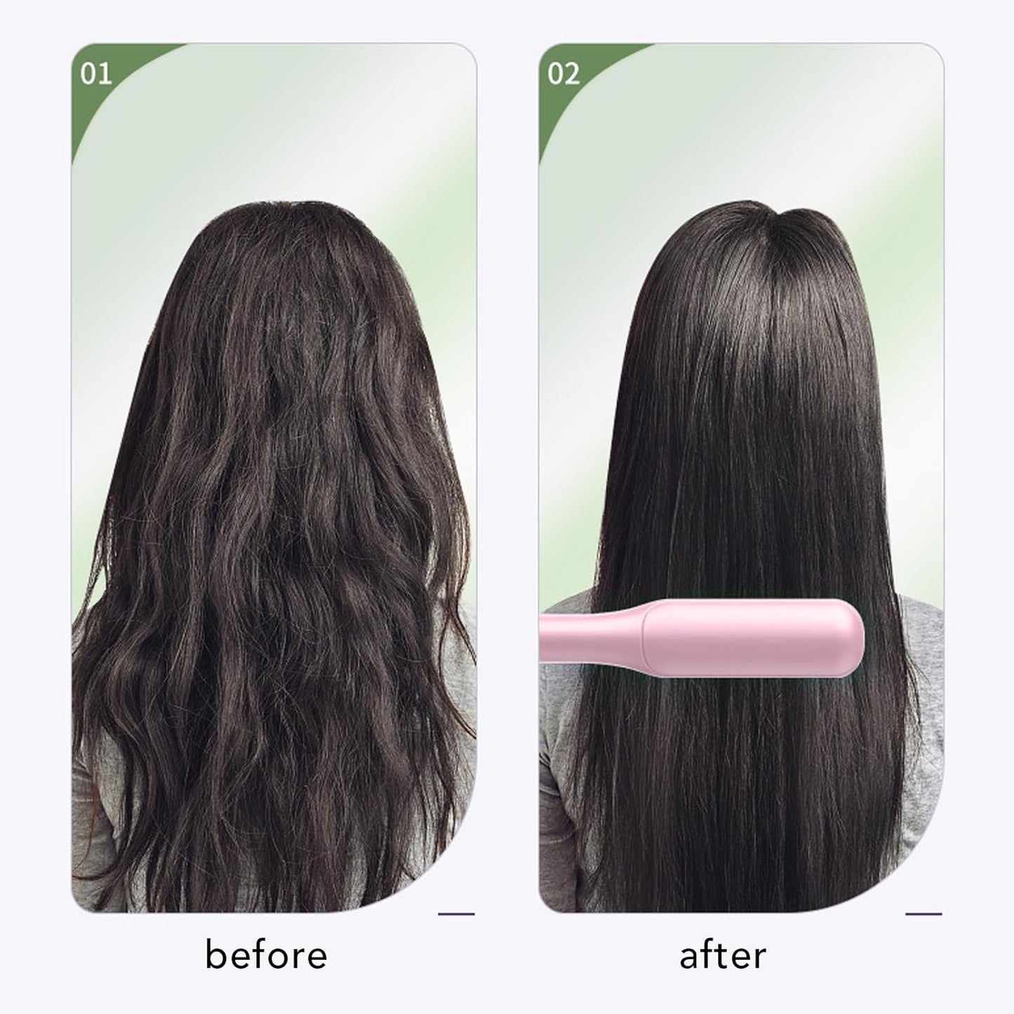 Straightening Comb Cross-border Exclusively For Hair Straightener Negative Ion  Splint Lazy Curling Iron