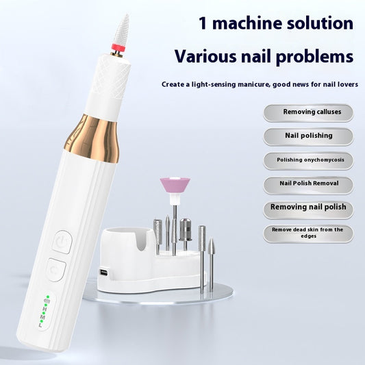 Electric USB Portable Nail Piercing Device Manicure Machine - Diphoria