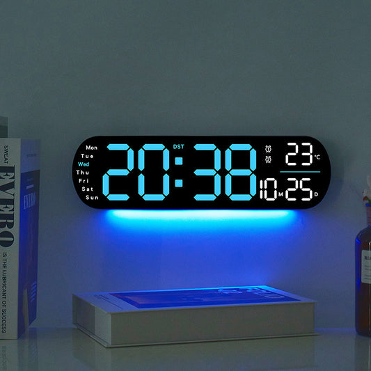 Multifunctional Clock Living Room Clock Large Screen LED Digital