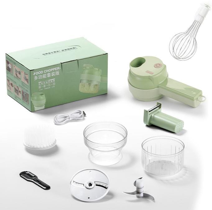 Vegetable Cutter Mini Wireless Electric Crusher