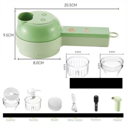 Vegetable Cutter Mini Wireless Electric Crusher